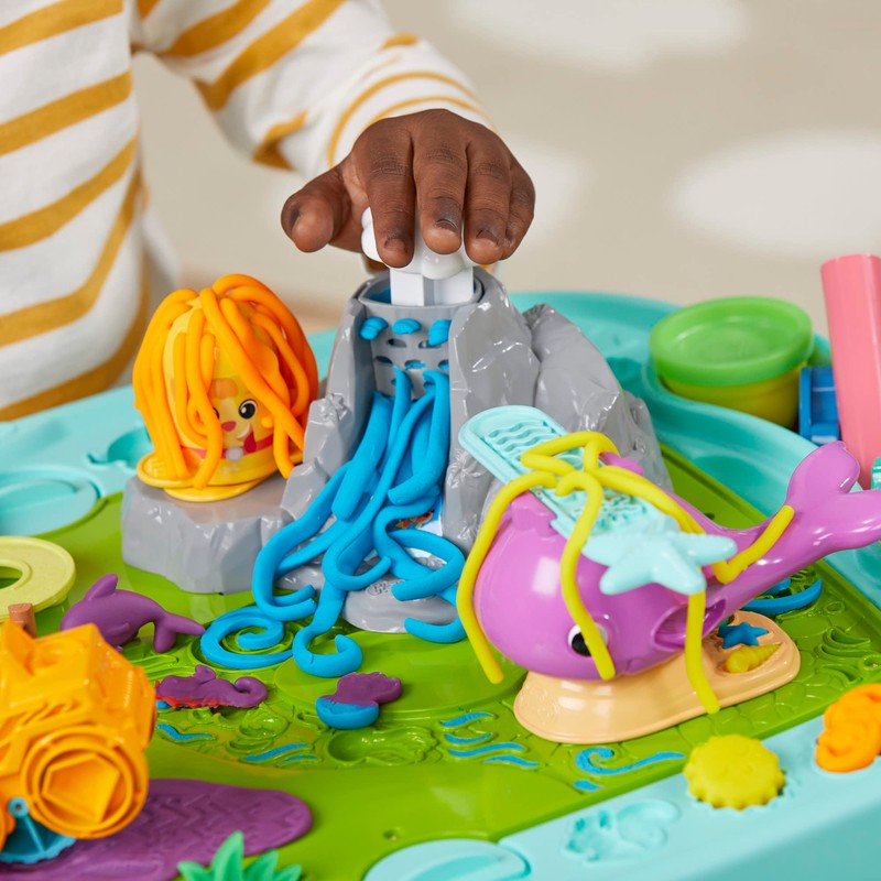 Play-Doh All-in-One Creativity Starter Station, Activity Table Playset with 6