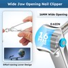 Nail Clippers for Seniors, Heavy Duty Ingrown Toenail Clippers with
