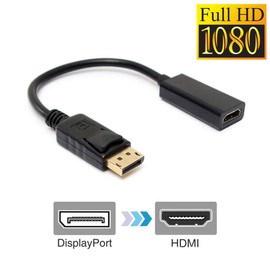 Displayport Display Port DP Male to HDMI Female Adapter Converter 1080p for PC Display Laptop Projector
