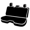 Fia SP82-58 Black Custom Fit Rear Seat Cover Bench Seat