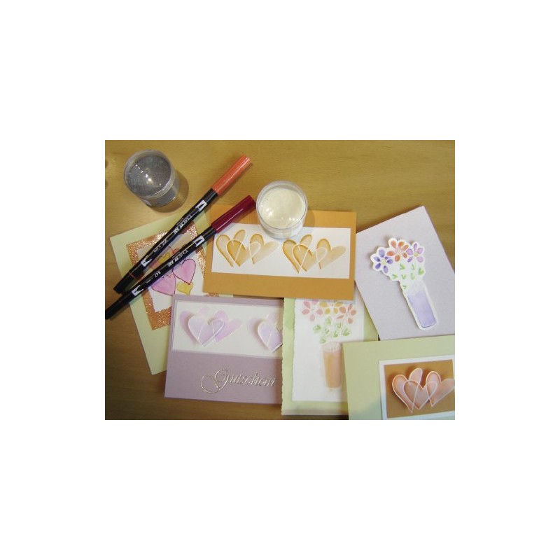 Tombow ABT-12C-3 Fasermaler Dual Brush Pen mit zwei Spitzen, 12-er