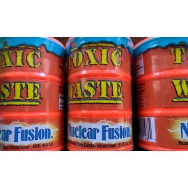 Toxic Waste (3) Toxic Waste Nuclear Fusion Sour Candy Drums 1.7 oz Free Shipping