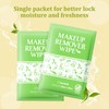 Makeup Remover Wipes Individually Wrapped, 50 Pcs Gentle Facial Cleansing