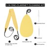 Clarinet Cleaning Kit Portable Effective Cleaning Saxophone Clean Care Maintenance