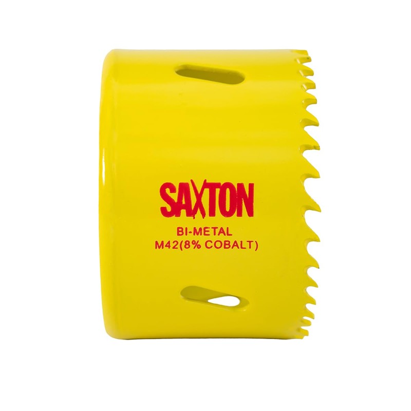 Saxton HSS Hole Saw Cutter M42 Bi-Metal 8% Cobalt Heavy