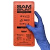 SAM Splint, 9" x 4.25" Flat, Orange and Blue, Immobilization