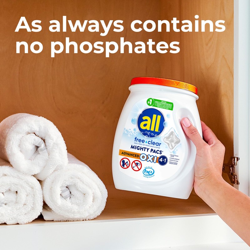 all Laundry Detergent Pacs, Mighty Pacs with OXI Stain Removers