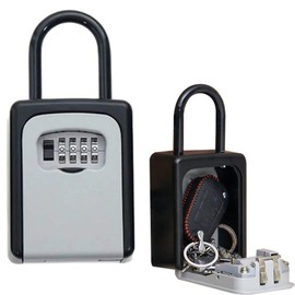 Set Your Own Combination Portable Lock Box | Holds up to 5 Keys | Realtor's Open House