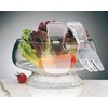 Prodyne AB-3-D Acrylic Salad Bowl & Servers, Clear