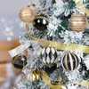Christmas Baubles Christmas Tree Decoration Set, 30 Pieces, Black Gold