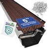 FlowGuard USA Made Professional DIY 5 Inch High Clearance 50-Year