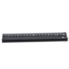 Cutting Ruler, Metal Ruler, Non-Slip Ruler with Straight Edge for Architects, Construction Plans, Students, Draftsmen and Engineers, Supports Measuring and Cutting (L-Type)