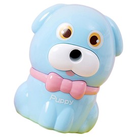Puppy Pencil Sharpener Mechanical Pencil Dog Hand Sharpener Pencil Accessory Portable Hand Sharpener Adorable Dog Sharpeners Cartoon Child Small Pencil Sharpener Plastic