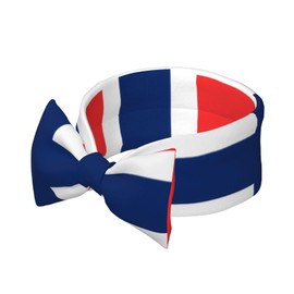 WZYCWB Norwegian Flag Newborn Swaddle Blanket Set, Including Headband, Warm and Comfortable, The Best Gift, a Must-Have for Baby Bathing!