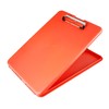 Saunders Slimmate Letter Size Storage Clipboard, Polypropylene, Red