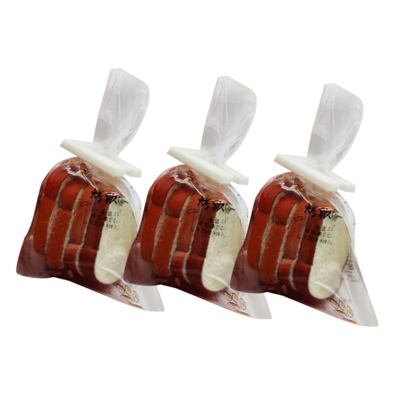Kisangel 2pcs 3 Cute Mini Food Models Resin Mini Toast
