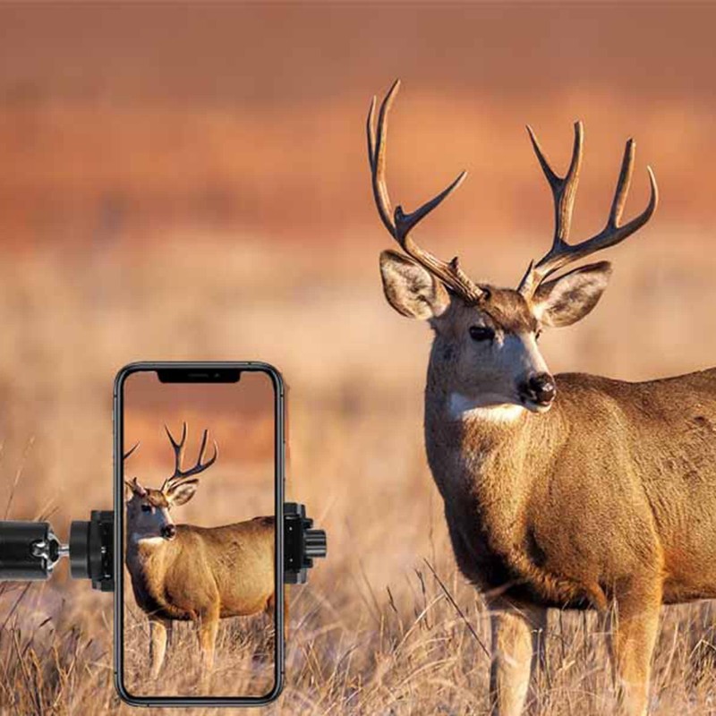 KEAUP Universal Bow Phone Mount 360° Cell Phone Holder for