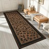 DweIke Easy Jute Non Slip Runner Rug, 2x6 Kitchen Runner