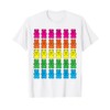 Rainbow Gummy Bear Candy Shirt T-Shirt