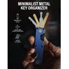 Key Organizer Key Holder Compact Key Case Minimalist Metal Key