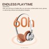iKF R1 Wireless Bluetooth Headphones, Retro Classic Lightweight Headset, Builti-in