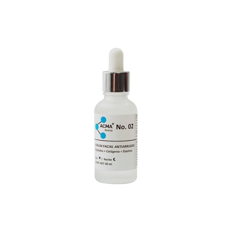 02– Serum Facial Antiarrugas para Día y Noche con Colágeno,