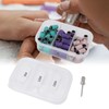 75 Bandas de Lijado para Taladro de Uñas, Juego de