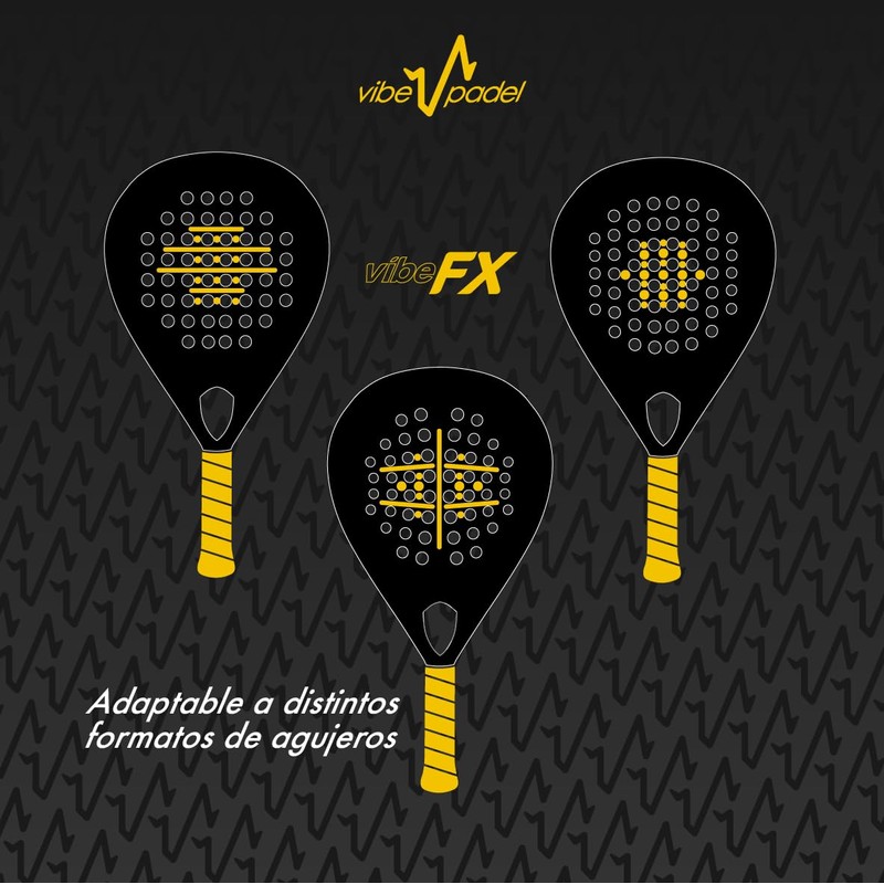 VIBE PADEL - Fx Pack - 3 Over Grips +