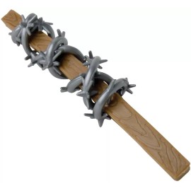 Figures Toy Company 2x4 Board with Barbed Wire for WWE & AEW Wrestling Action Figures