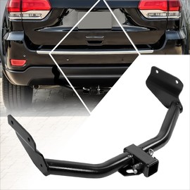 Class 3 Tow Trailer Hitch 2" Receiver Compatible with 11-17 Jeep Grand Cherokee,Black