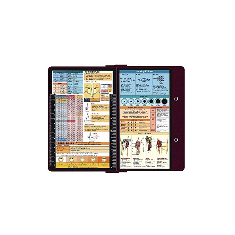 Nursing Clipboard Foldable - Nurse clipboard (Aluminum Clipboard Nursing Edition