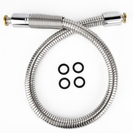 30" Commercial Sink Faucet Sprayer Hose,Stainless Steel Flexible Hose for Commercial Kitchen Sink Faucets,No Deformation Pre-rinse Sprayer H ose