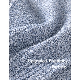 Hat Scarf And Gloves For Women, Winter Hats Womens Beanie Scarf Cold Weather Touchscreen Gloves Gift Set, Fall Accessories (Blue)