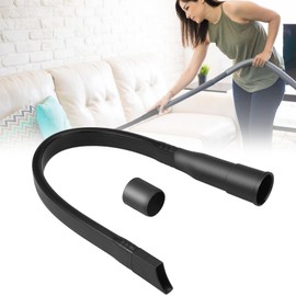TESSTSY Flexible Flat Crevice Tool for Vacuum Cleaners, 62 cm Universal Vacuum Cleaner, Long and Flexible Crevice Tool for All Vacuum Cleaners with 35/32 mm Connection, Clean Under Furniture