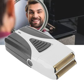 Cortapelos el¨¦ctrico , bater¨ªa desmontable de 600 mAh , cortapelos el¨¦ctrico y negro para uso en viajes para hombres