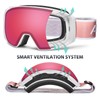 CARFIA Magnetic Ski Goggles OTG - Over Glasses Snowboard Snow