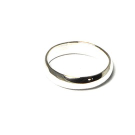 5 mm Plain Sterling Silver Ring - Gift Boxed (U)