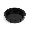 QWORK 6" Solid Cap W/Gasket for IBC Tote, IBC Tote