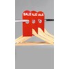 Deco Woerner Salereiter Saleaktion Action Tabs Sale Hangers Red Pack