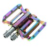 OHPHCALL 1pair Aluminium Alloy Bike Pedals Lightweight Anti-Skid Spindle Pedals