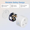 SURFOU Smart Plug WiFi Socket with Energy Monitoring, Timer &