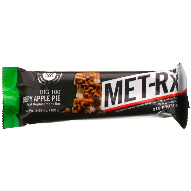 Met-Rx Big 100 Colossal Apple Pie, 9 Count