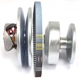 BLAST LED 40 Series GO Kart Torque Converter 1" Driver and Driven Free Belt 203788 Combo Replaces Comet 203015A (7/8" Driven Clutch 3/16" Key)