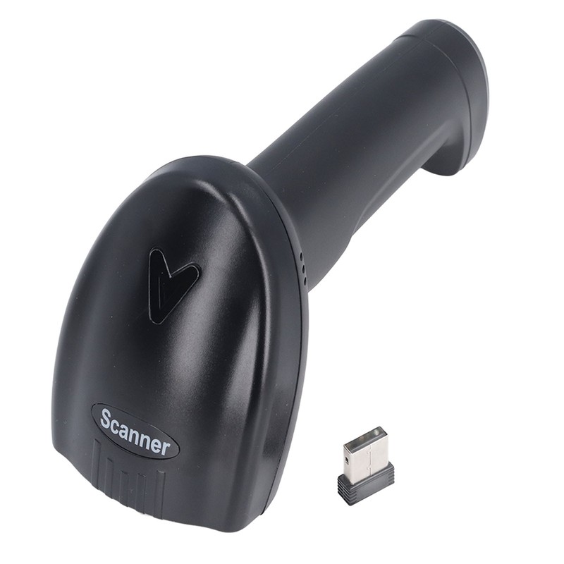 Wireless Barcode Scanner 2.4G USB 1D 2D Handheld Drive Free