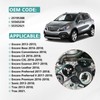 Drive Belt Tensioner Pulley Assembly Compatible with Buick Encore 2013-2018,