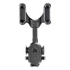 Checkk Soporte Negro porta celulares 360 para espejo retrovisor carro