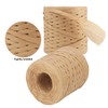 9 Roll 218 Yards Raffia Ribbon, Versatile Raffia Yarn for
