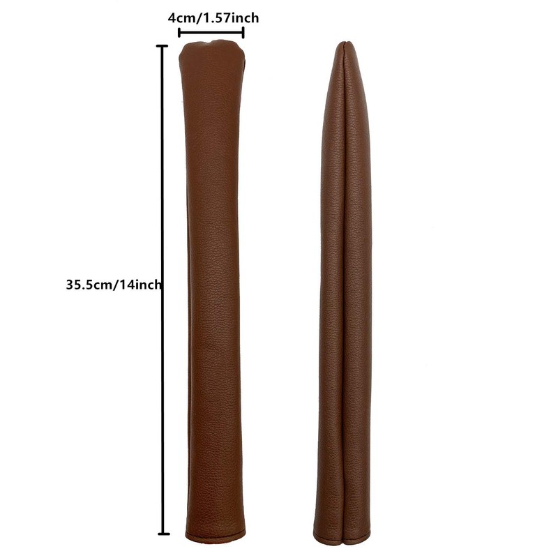 KOSTOO 14 inch Premium Leather Golf Alignment Stick Cover Case