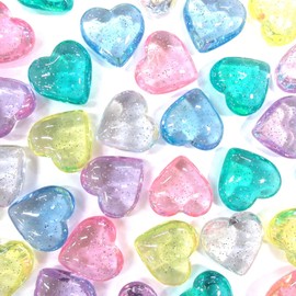 Jewelry Scoop 縁日 Festival Heart Glitter 10 Color Crushed Ice 1kg (220pcs) 506 – 495 