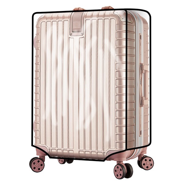 bvya Luggage Protector Suitcase Cover PVC Bag Dust Proof Travel